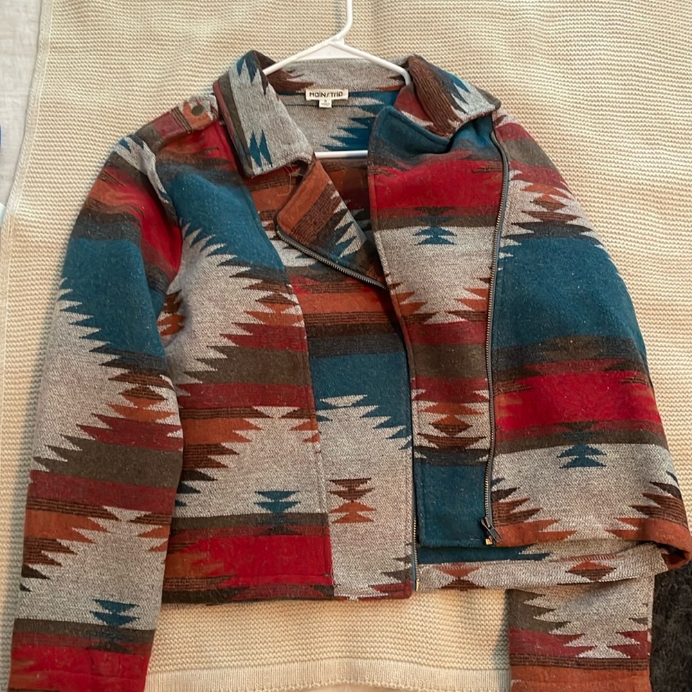 Aztec Crop Jacket